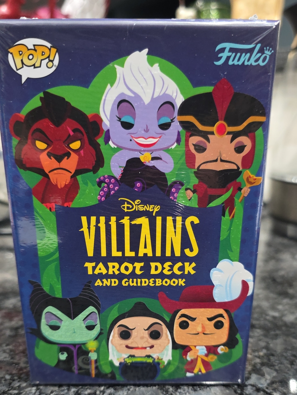 Funko Disney Villains Tarot Deck - Purple, Green, Yellow, Red, Blue
